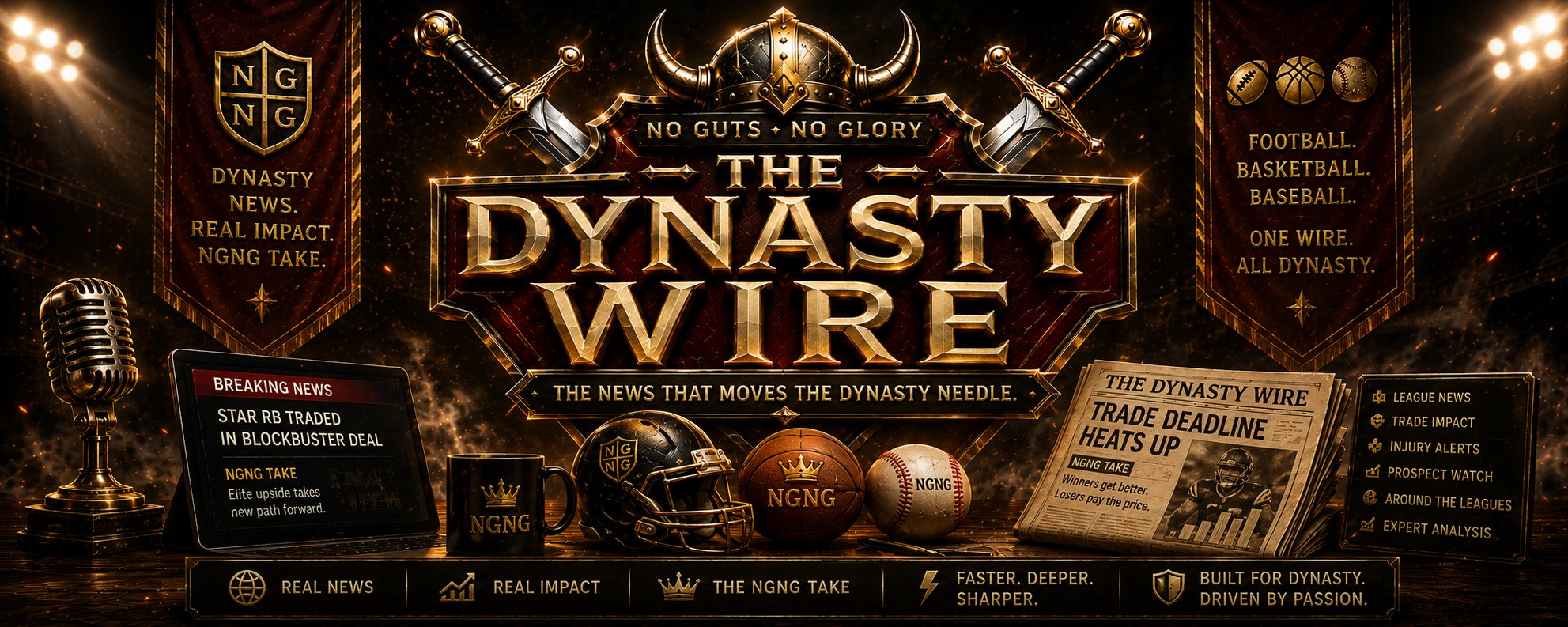 The Dynasty Wire &mdash; No Guts No Glory dynasty fantasy sports news
